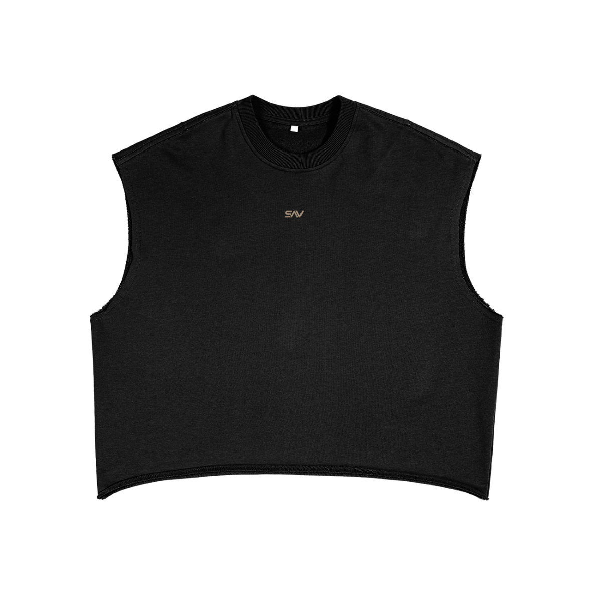 SAV French Terry Boxy Tank Top