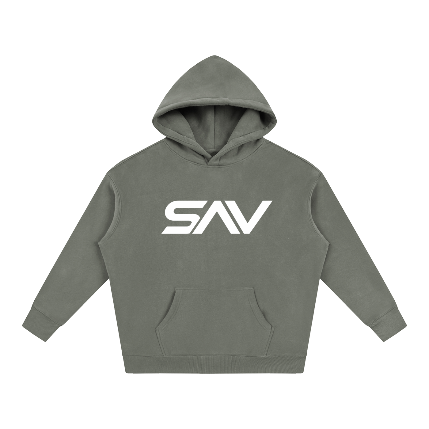 Sudadera con capucha afelpada extragrande SAV