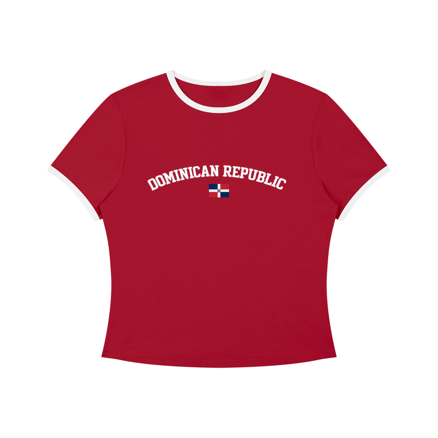 SAV Women’s Color Block Crop T-Shirt DR