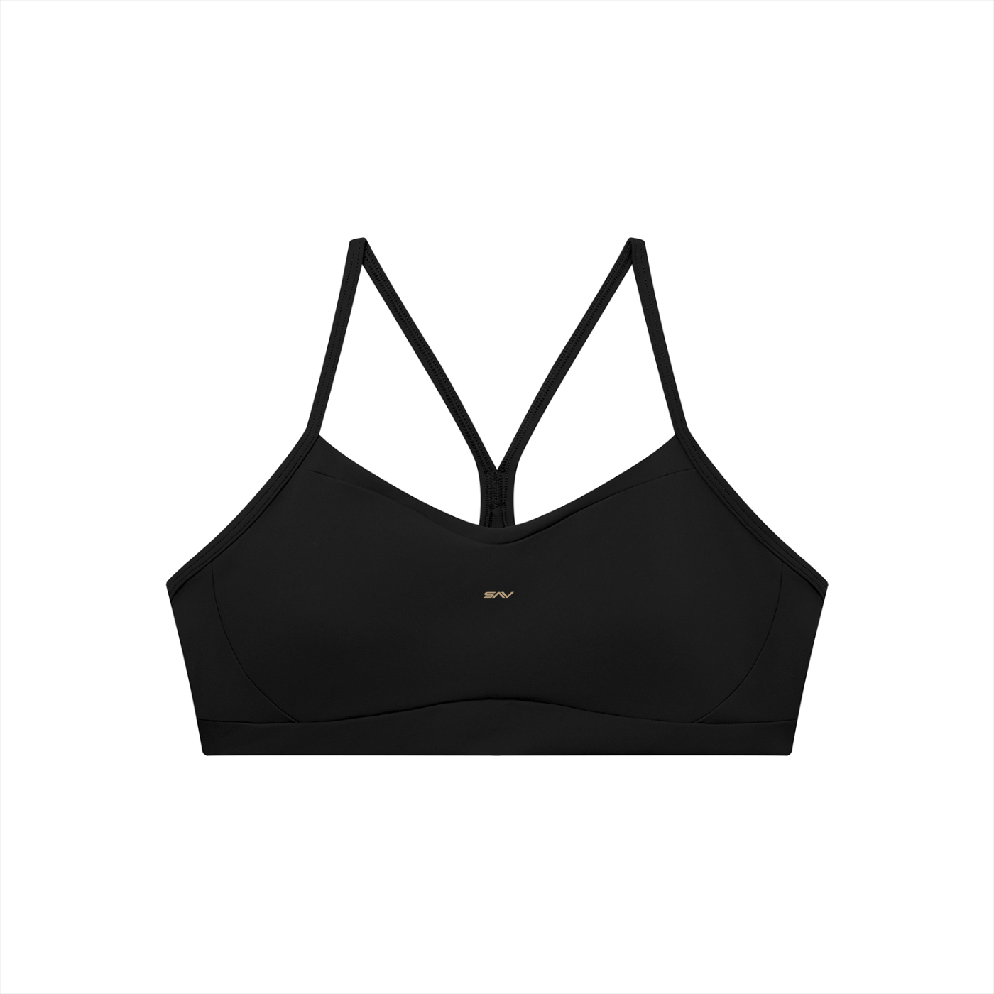 Sujetador deportivo corto ajustado SAV para mujer
