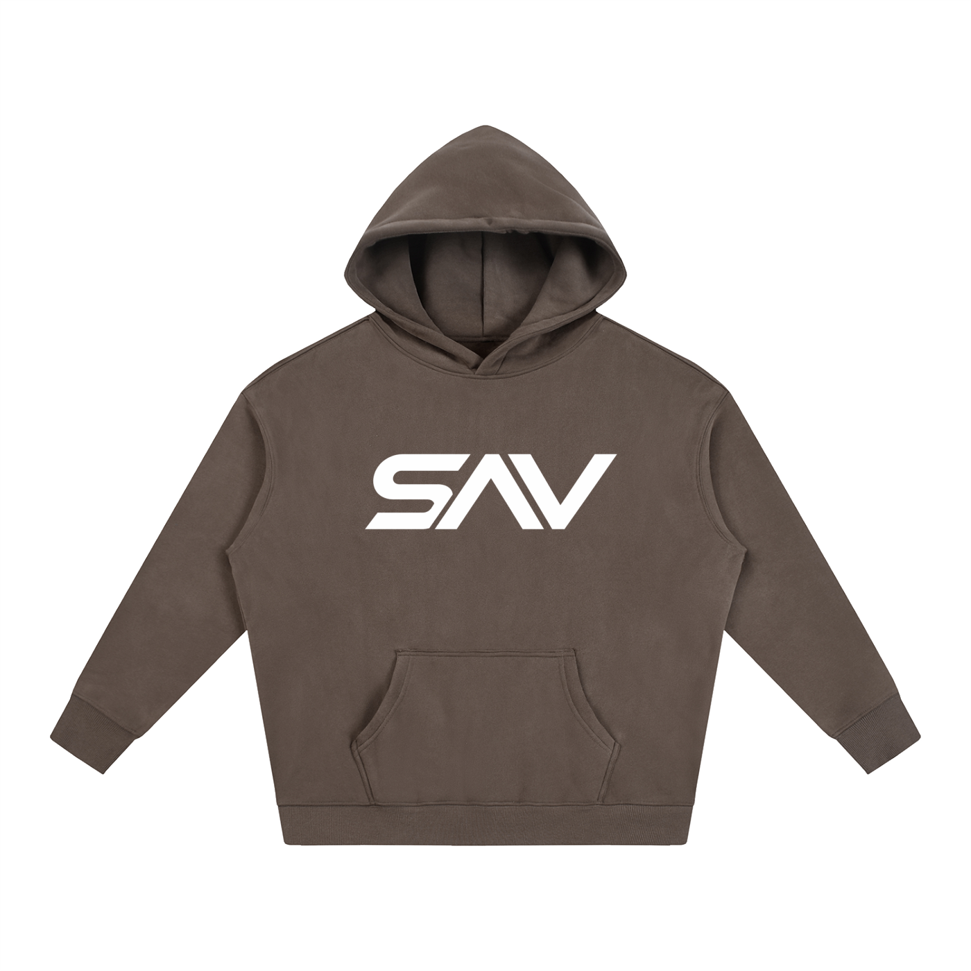 Sudadera con capucha afelpada extragrande SAV