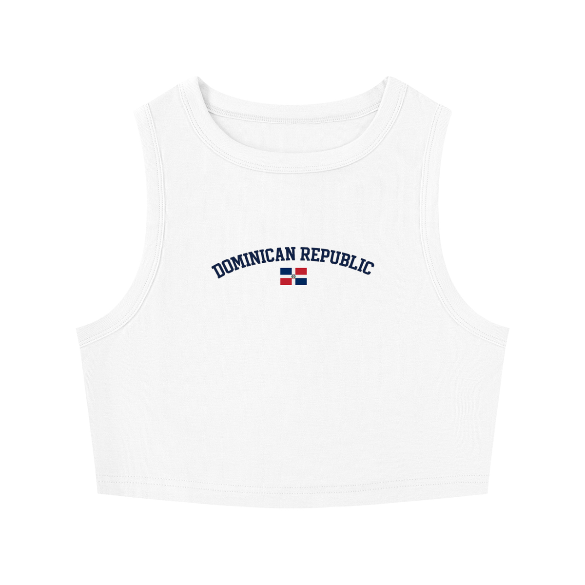 SAV Women's Tight Crewneck Crop Tank Top