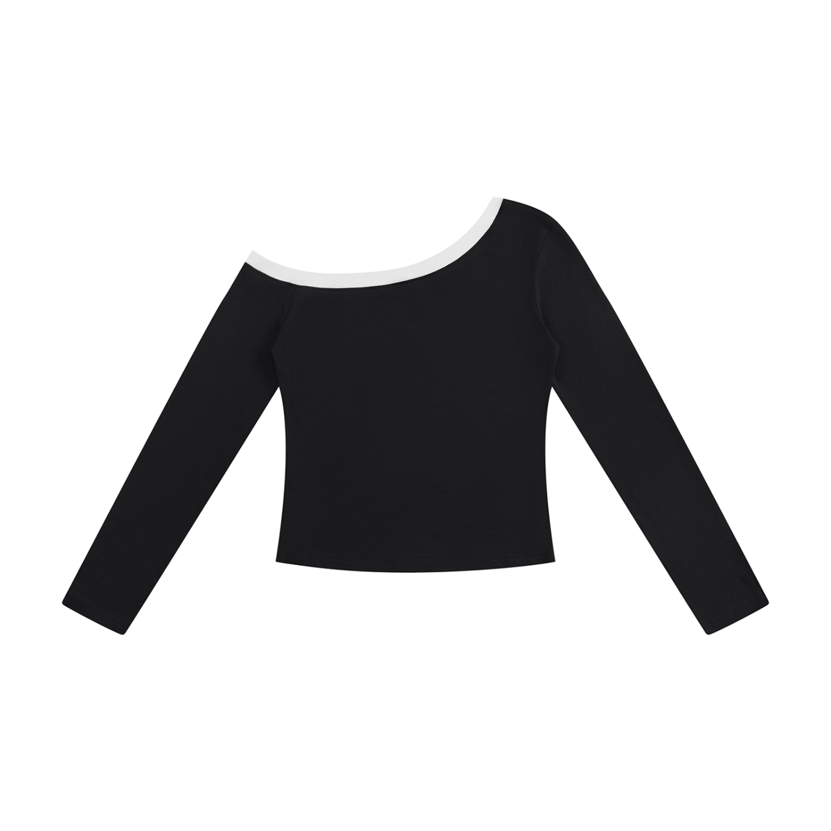 SAV Women’s Color Block Off-the-Shoulder T-Shirt