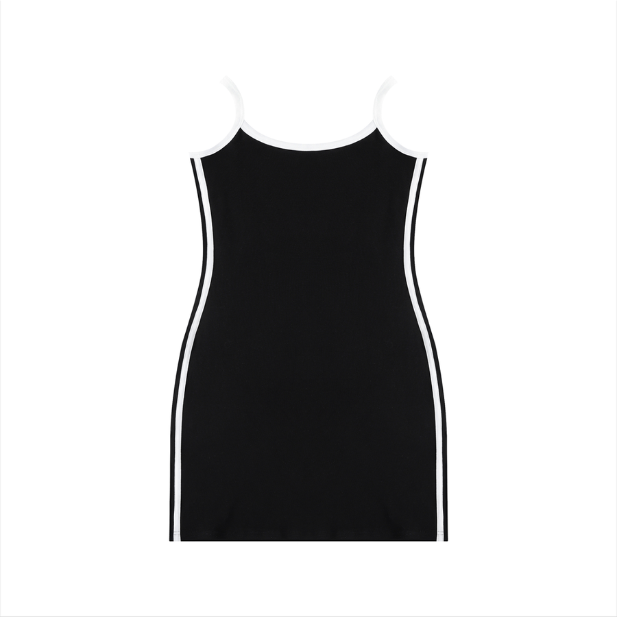 SAV Women's Color Block Mini Dress