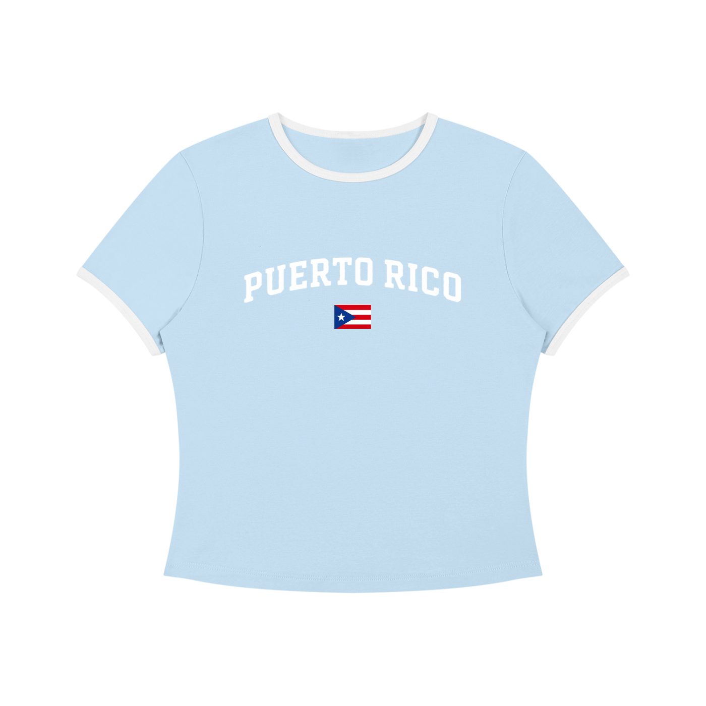 SAV Women’s Color Block Crop T-Shirt PR