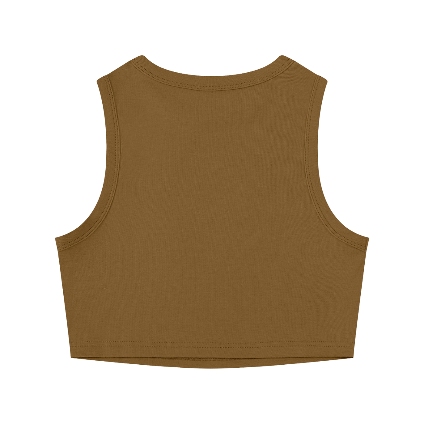 SAV Women's Tight Crewneck Crop Tank Top VEN