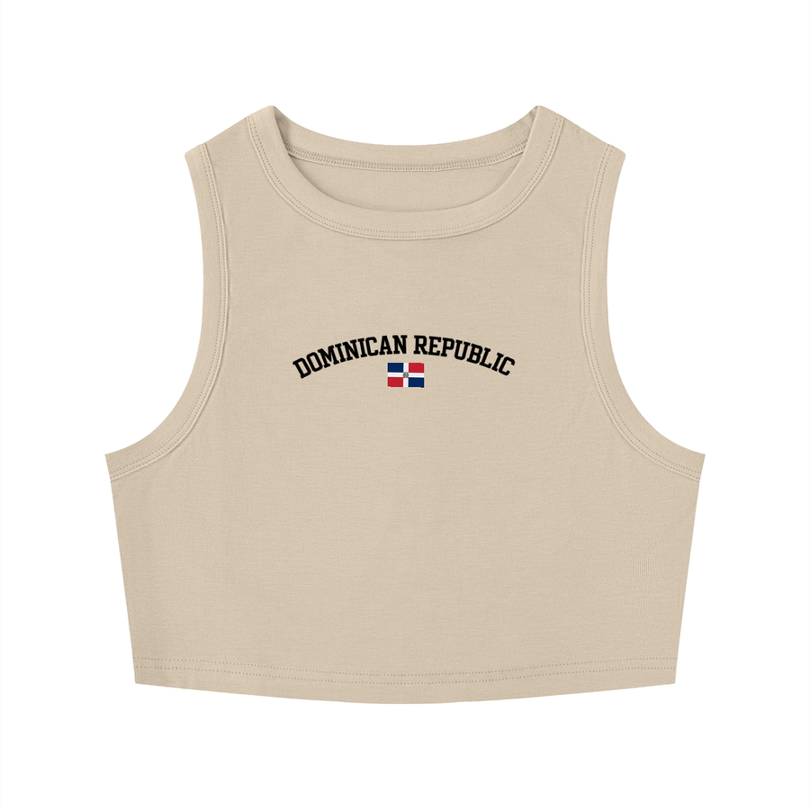 SAV Women's Tight Crewneck Crop Tank Top