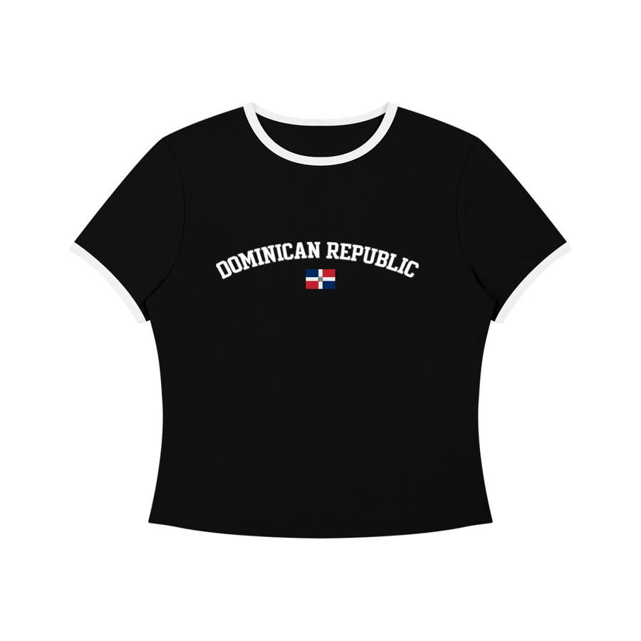 SAV Women’s Color Block Crop T-Shirt DR
