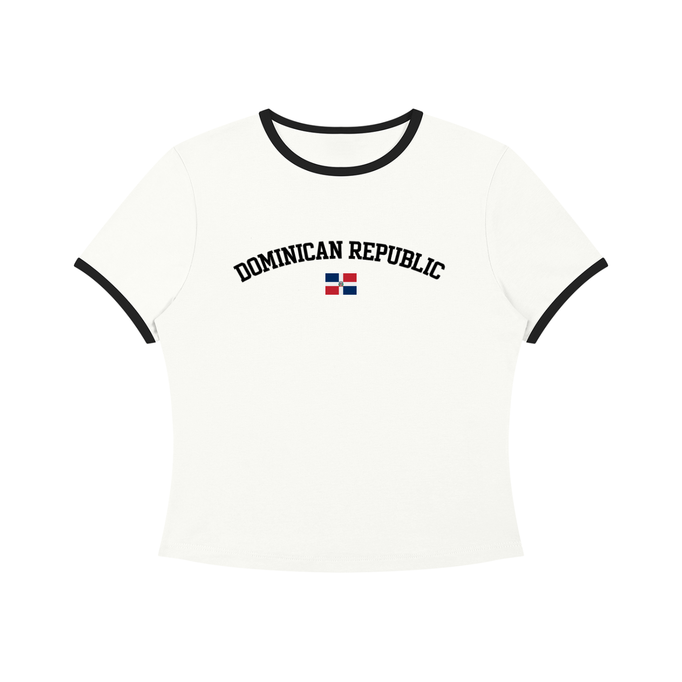 SAV Women’s Color Block Crop T-Shirt DR
