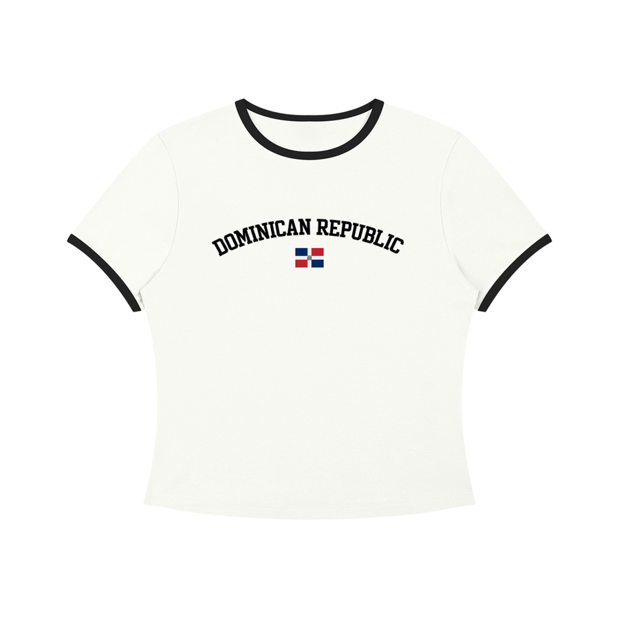SAV Women’s Color Block Crop T-Shirt DR
