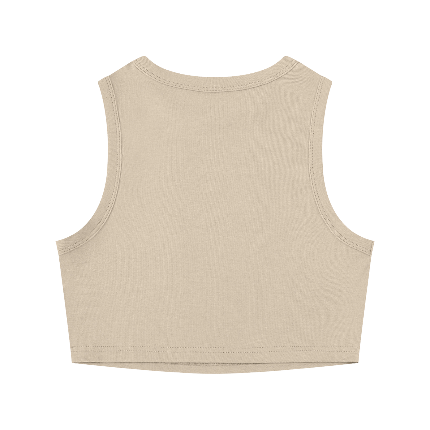 SAV Women's Tight Crewneck Crop Tank Top VEN