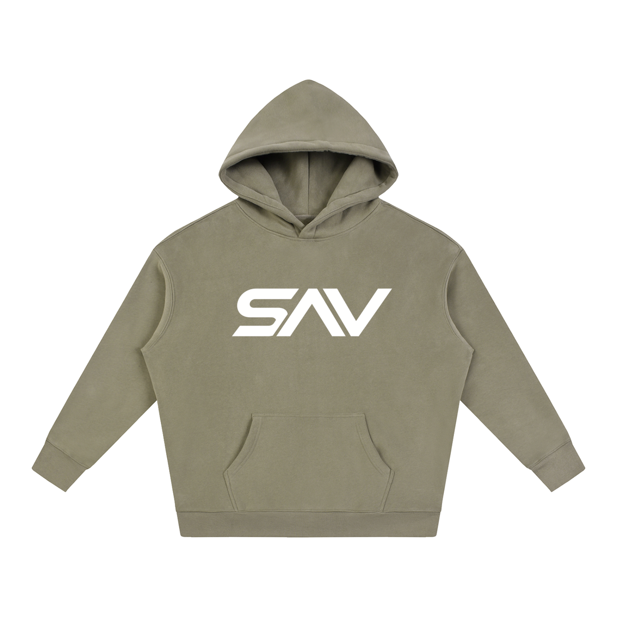 Sudadera con capucha afelpada extragrande SAV