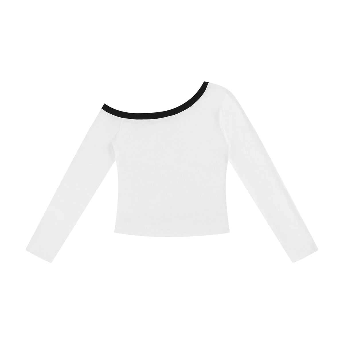 SAV Women’s Color Block Off-the-Shoulder T-Shirt