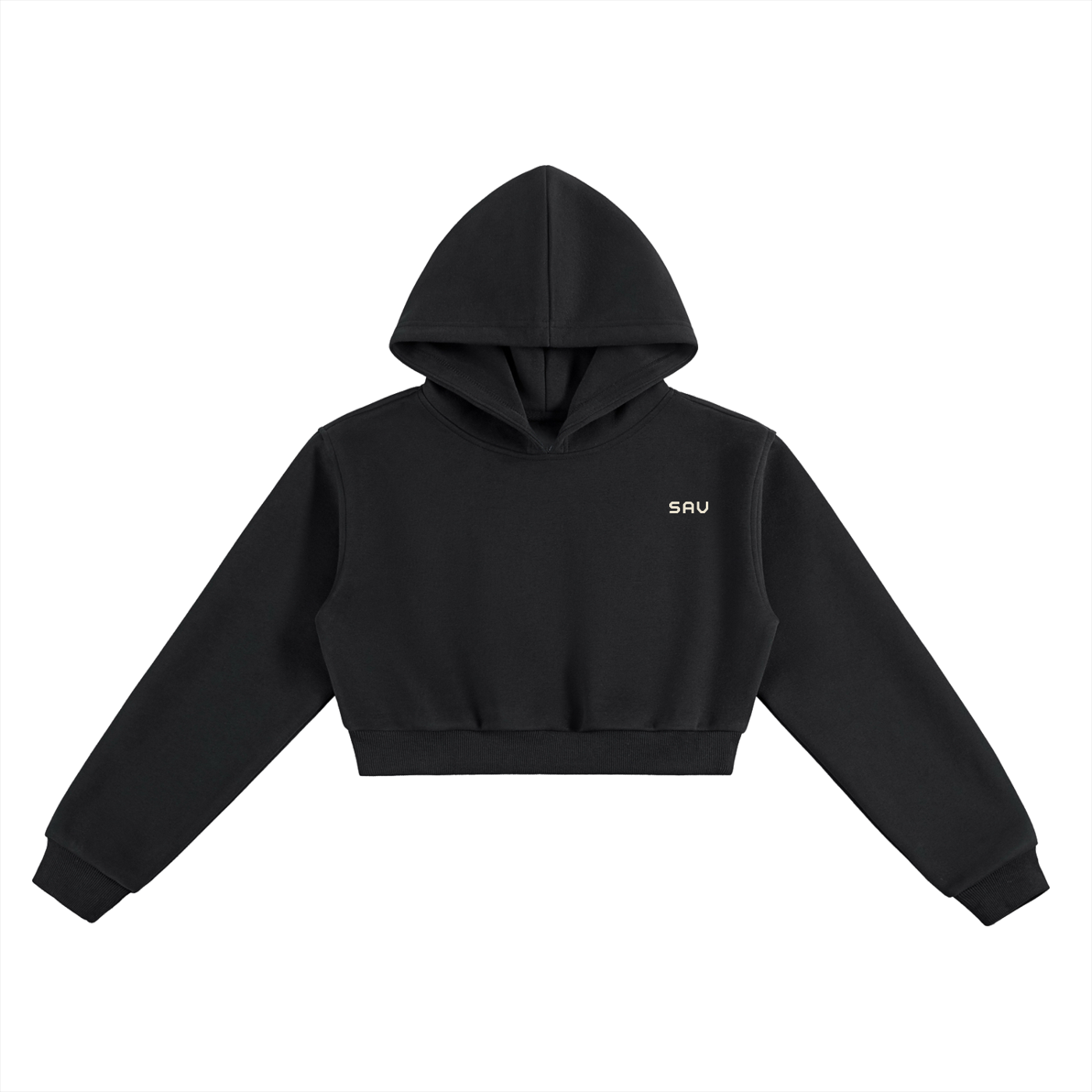 SAV Essential Women's Cropped Hoodie