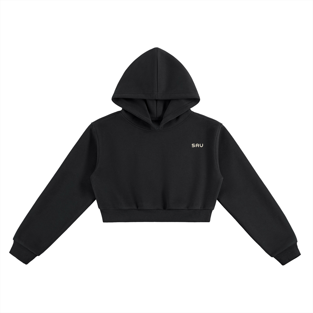 SAV Essential Women's Cropped Hoodie