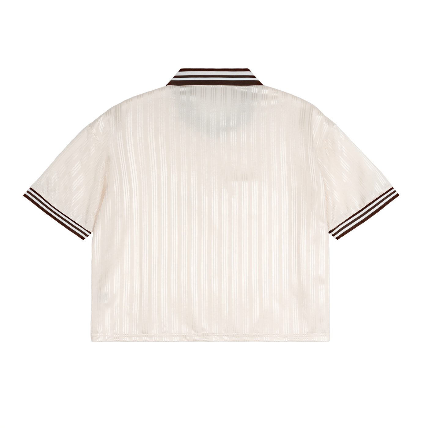 SAV Contrast Stripes Polo Collar T-Shirt