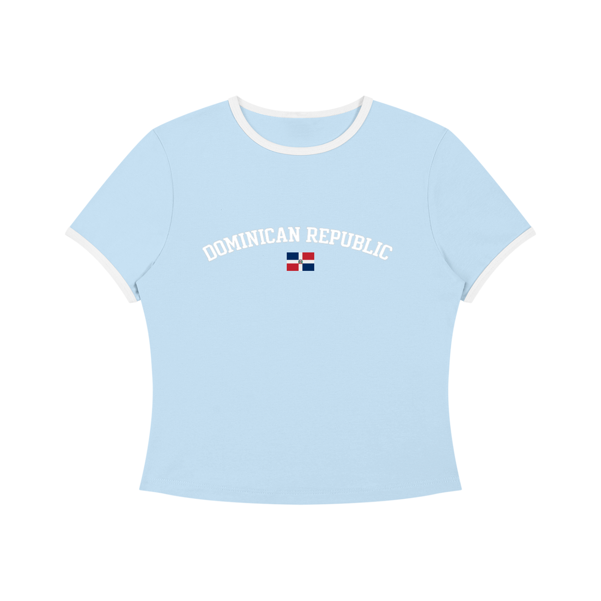 SAV Women’s Color Block Crop T-Shirt DR