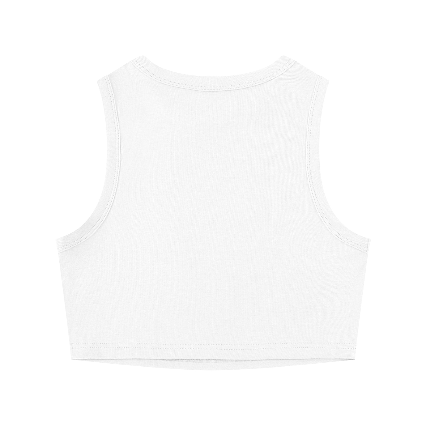 SAV Women's Tight Crewneck Crop Tank Top