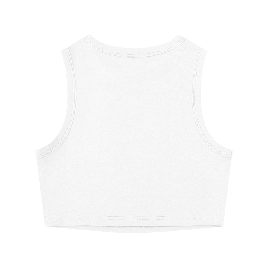 SAV Women's Tight Crewneck Crop Tank Top
