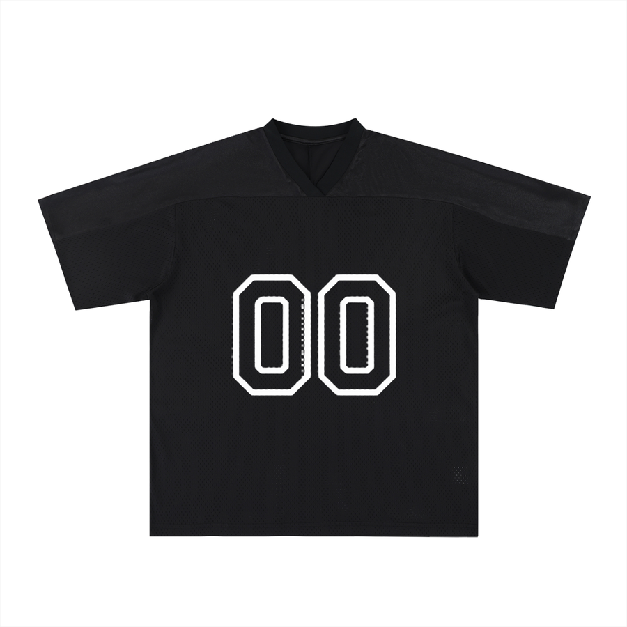 SAV Oversized Mesh V-Neck Soccer Jersey