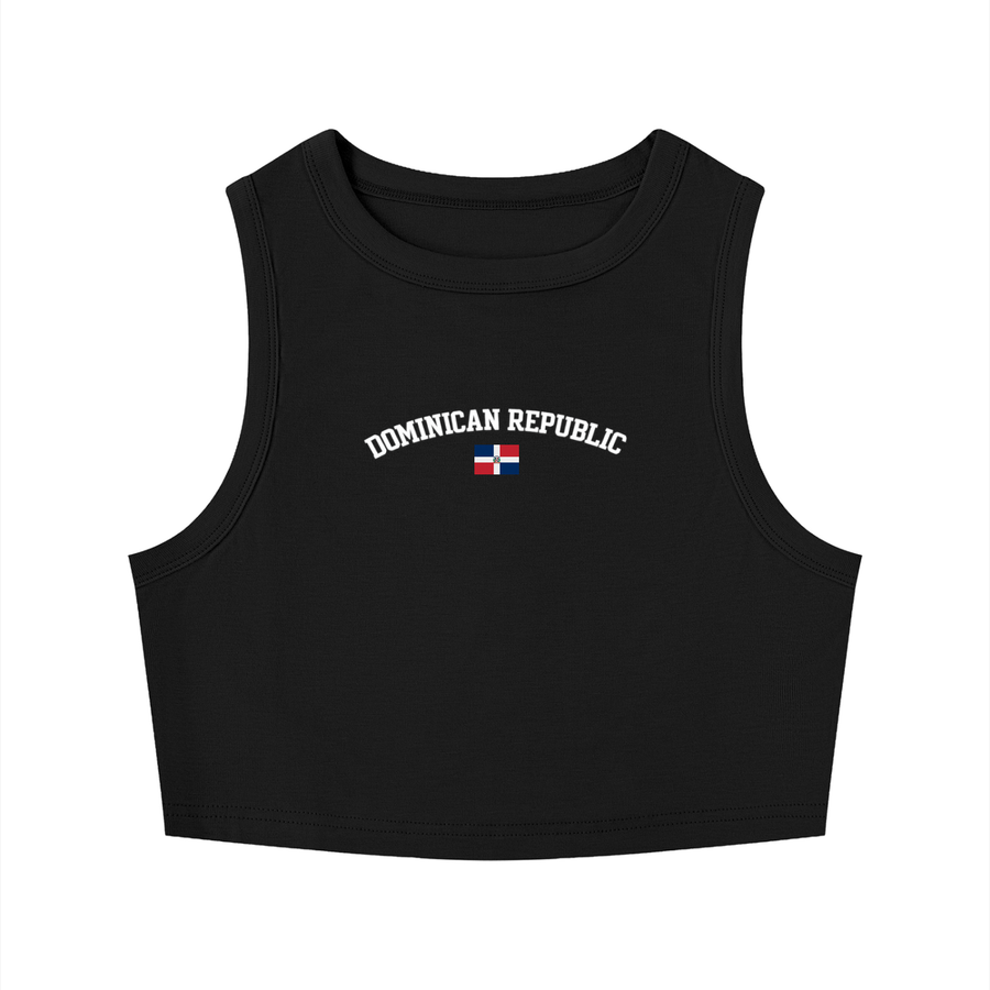 SAV Women's Tight Crewneck Crop Tank Top