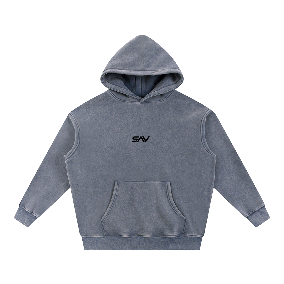 SAV Snow Wash F. Oversize Hoodie