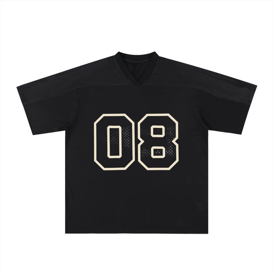 SAV Oversized Mesh V-Neck Soccer Jersey