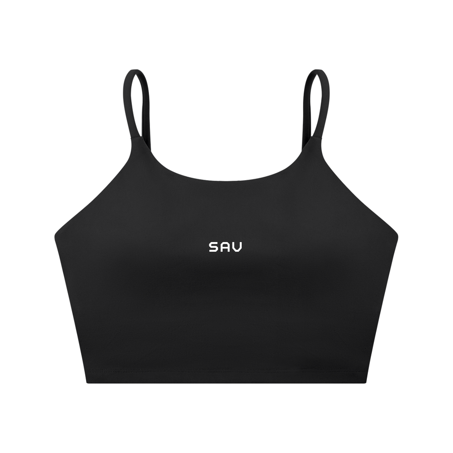 SAV Spaghetti Strap Yoga Sports Bra